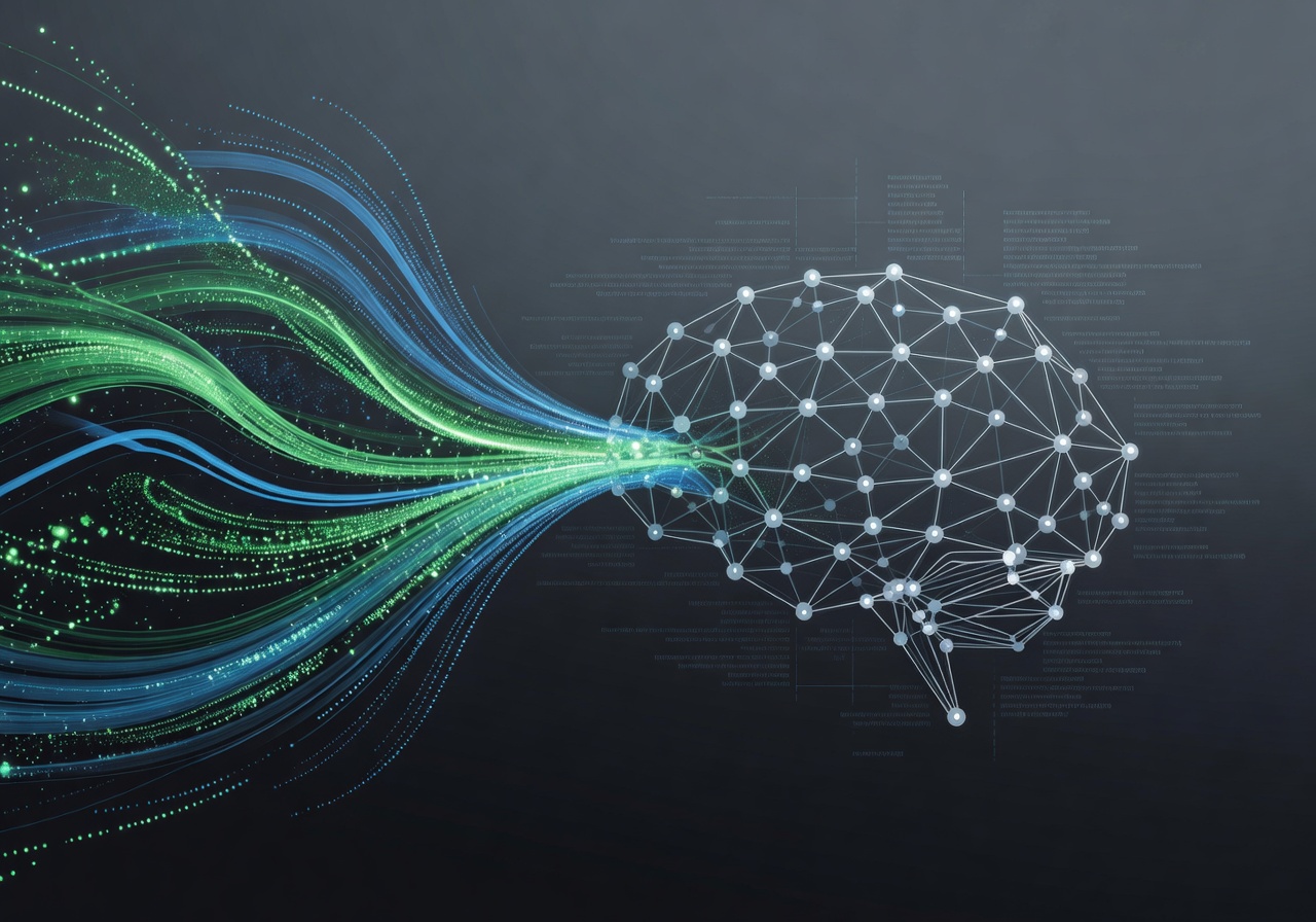 How AI works illustration